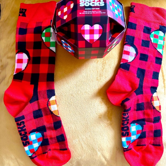 NWT ♥️ HAPPY SOCKS Adult Crew Socks - Picture 11 of 11